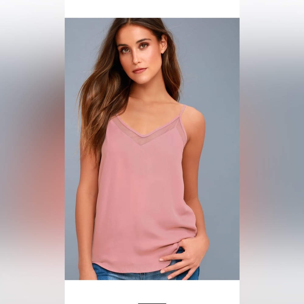 LuLus Sweet Fling Muave Tank Top